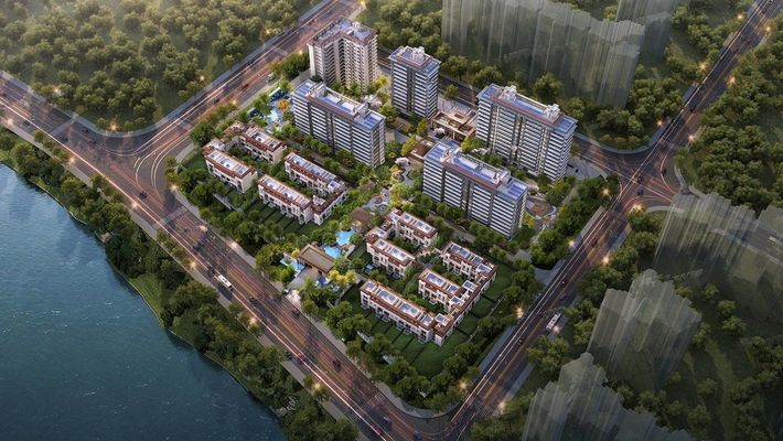 邕江江畔的高端住宅，更揽无界滨江生活图景
